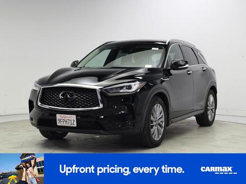 Black 2023 INFINITI QX50 Luxe