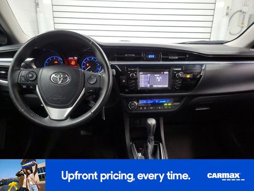 White 2015 Toyota Corolla S