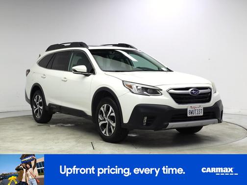 White 2021 Subaru Outback Limited