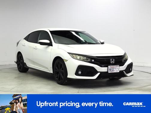 White 2017 Honda Civic Sport