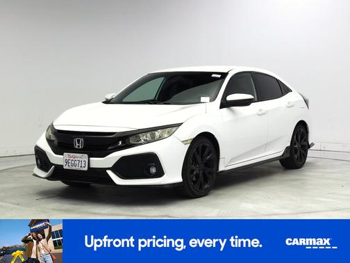 White 2017 Honda Civic Sport