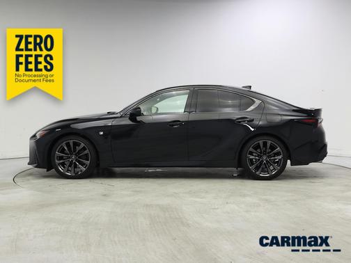 Black 2025 Lexus IS 350 F-Sport
