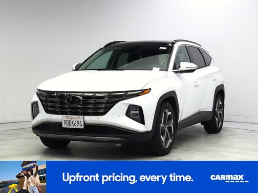 White 2022 Hyundai TUCSON Limited