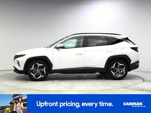 White 2022 Hyundai TUCSON Limited
