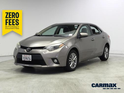 Brown 2014 Toyota Corolla LE