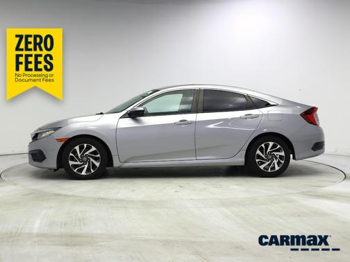 Gray 2016 Honda Civic EX