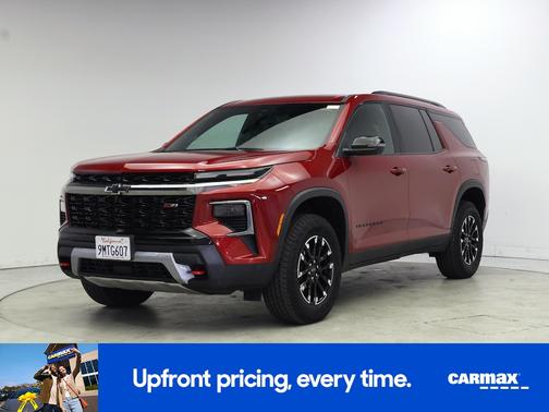 Red 2024 Chevrolet Traverse Z71