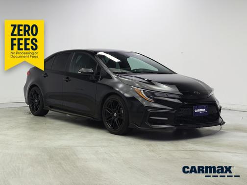 Black 2021 Toyota Corolla SE Apex