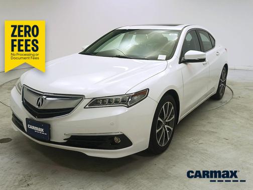 White 2015 Acura TLX