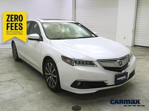 White 2015 Acura TLX