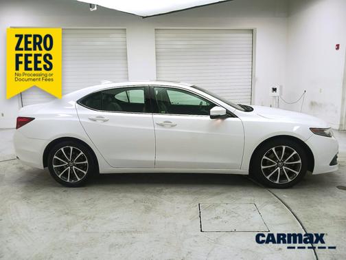 White 2015 Acura TLX