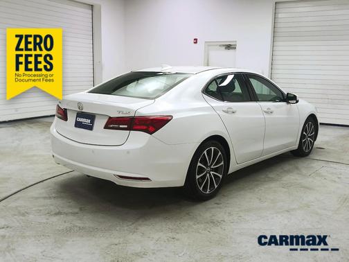 White 2015 Acura TLX