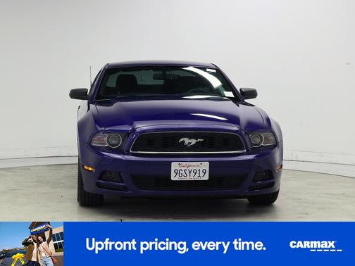 Blue 2014 Ford Mustang