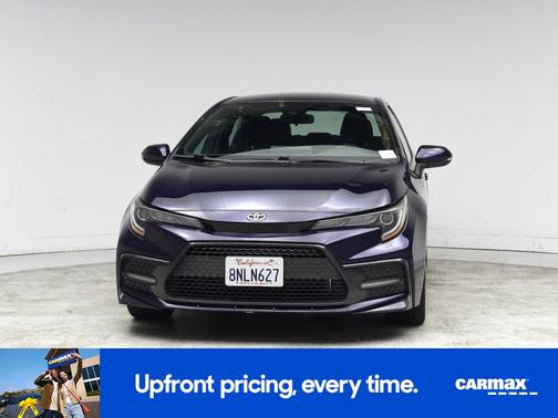 Blue 2020 Toyota Corolla SE Night Shade