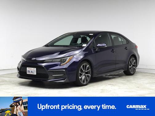 Blue 2020 Toyota Corolla SE Night Shade