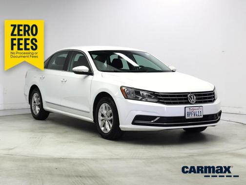 White 2016 Volkswagen Passat S