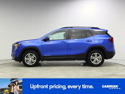 Blue 2024 GMC Terrain SLE