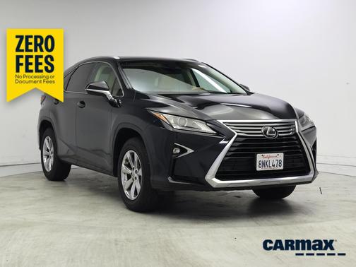 Black 2017 Lexus RX 350