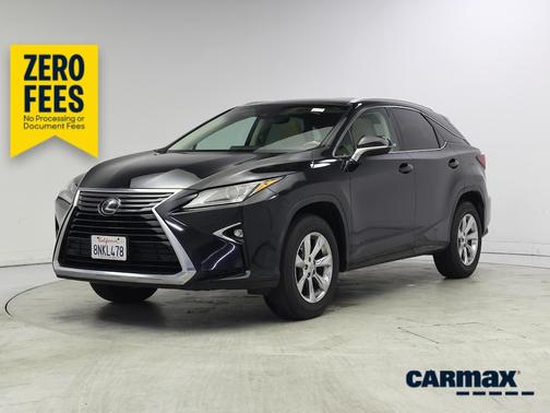 Black 2017 Lexus RX 350