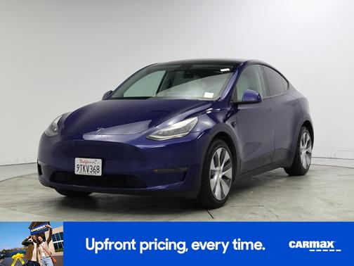 Blue 2021 Tesla Model Y Long Range