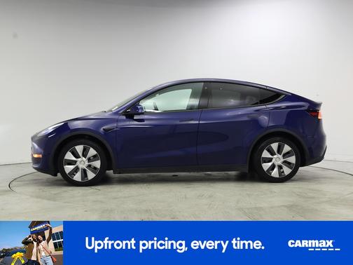 Blue 2021 Tesla Model Y Long Range