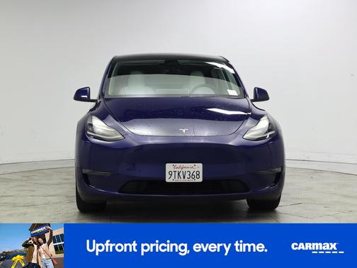 Blue 2021 Tesla Model Y Long Range