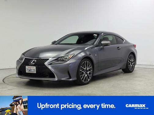 Gray 2016 Lexus RC 200t