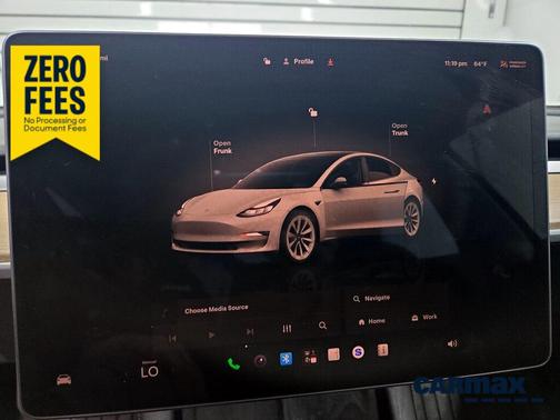 White 2023 Tesla Model 3