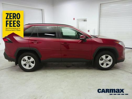 Red 2019 Toyota RAV4 XLE