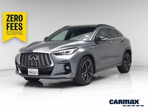 Silver 2022 INFINITI QX55 Sensory