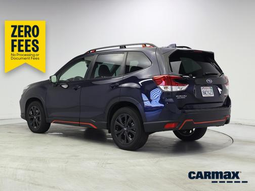 Blue 2021 Subaru Forester Sport