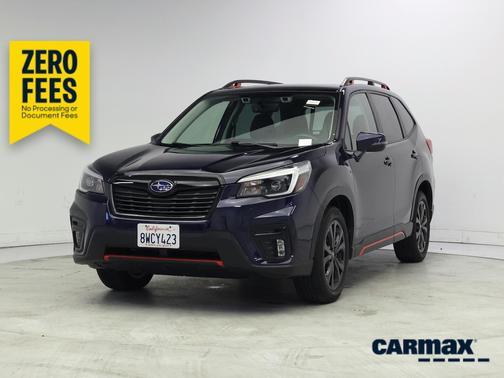 Blue 2021 Subaru Forester Sport