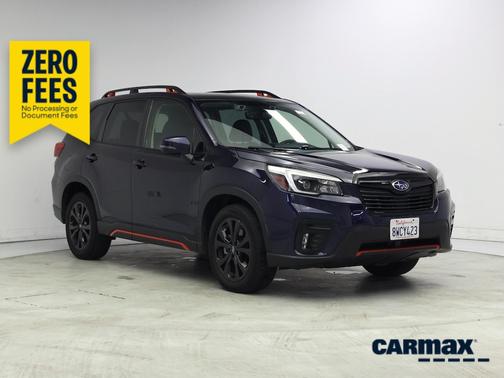 Blue 2021 Subaru Forester Sport