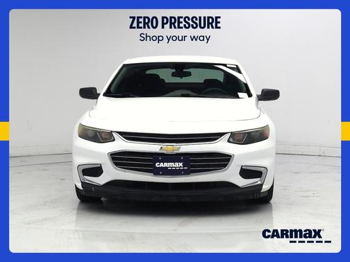 White 2016 Chevrolet Malibu LS