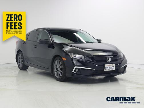 Black 2019 Honda Civic EX