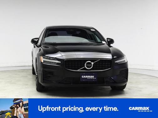 Black 2021 Volvo S60 Recharge Plug-In Hybrid T8 R-Design