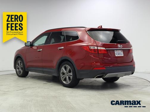 Red 2014 Hyundai SANTA FE GLS