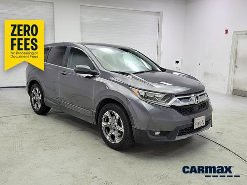 Gray 2018 Honda CR-V EX