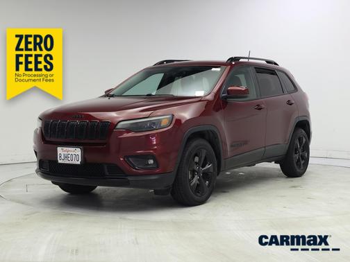 Burgundy 2019 Jeep Cherokee Altitude