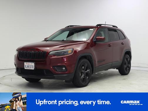 Burgundy 2019 Jeep Cherokee Altitude