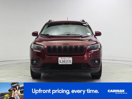 Burgundy 2019 Jeep Cherokee Altitude