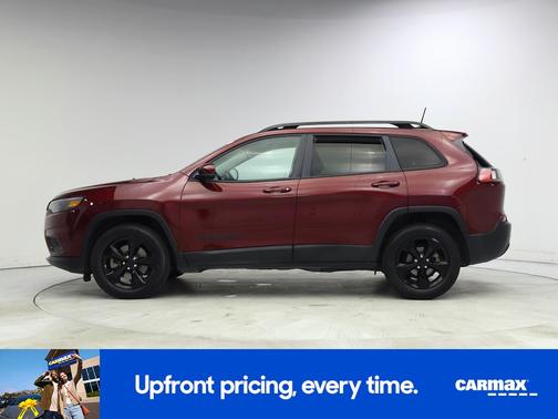 Burgundy 2019 Jeep Cherokee Altitude