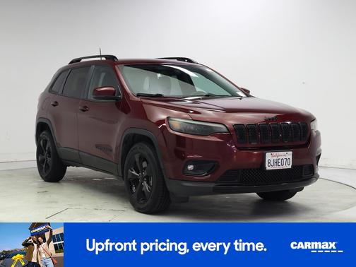 Burgundy 2019 Jeep Cherokee Altitude