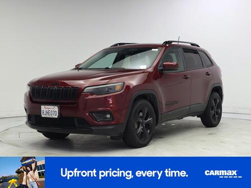 Burgundy 2019 Jeep Cherokee Altitude