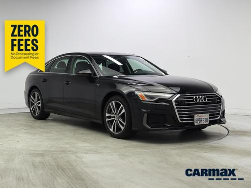 Black 2019 Audi A6 Premium Plus