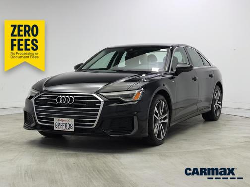Black 2019 Audi A6 Premium Plus