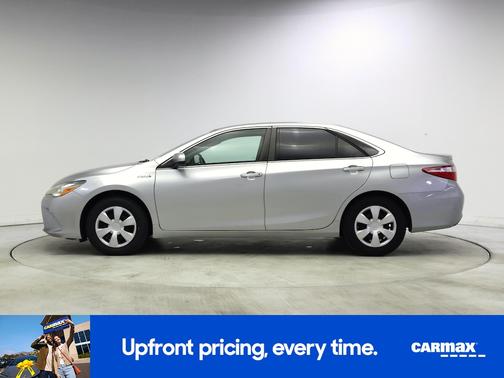 Silver 2017 Toyota Camry Hybrid LE