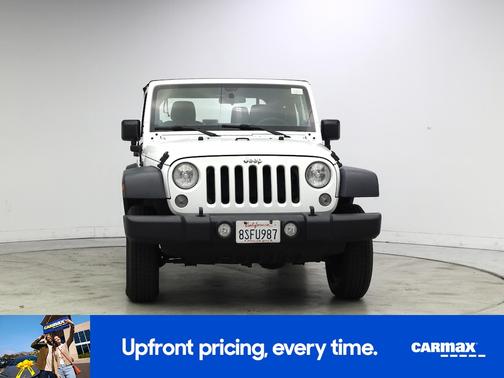 White 2014 Jeep Wrangler Sport