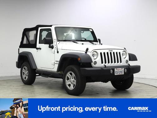 White 2014 Jeep Wrangler Sport
