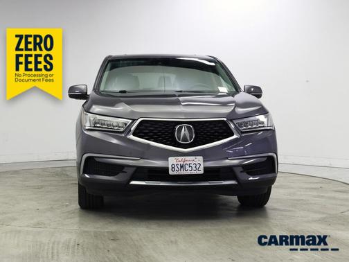 Gray 2018 Acura MDX